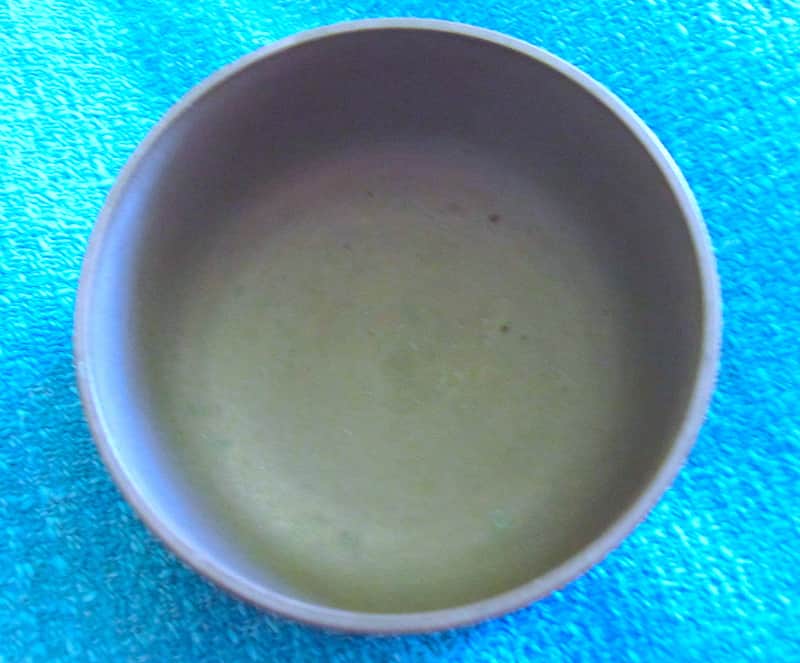 Japanese Rin Singing Bowl Cup Chime - Vintage image 1