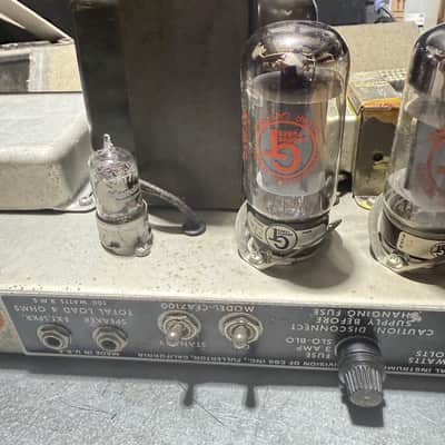 Fender Bassman 100 2-Channel 100-Watt Guitar Amp Head 1972 - 1976 - Silverface image 21