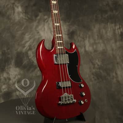 2010 Gibson SG Standard Bass Heritage Cherry NEAR MINT! image 7