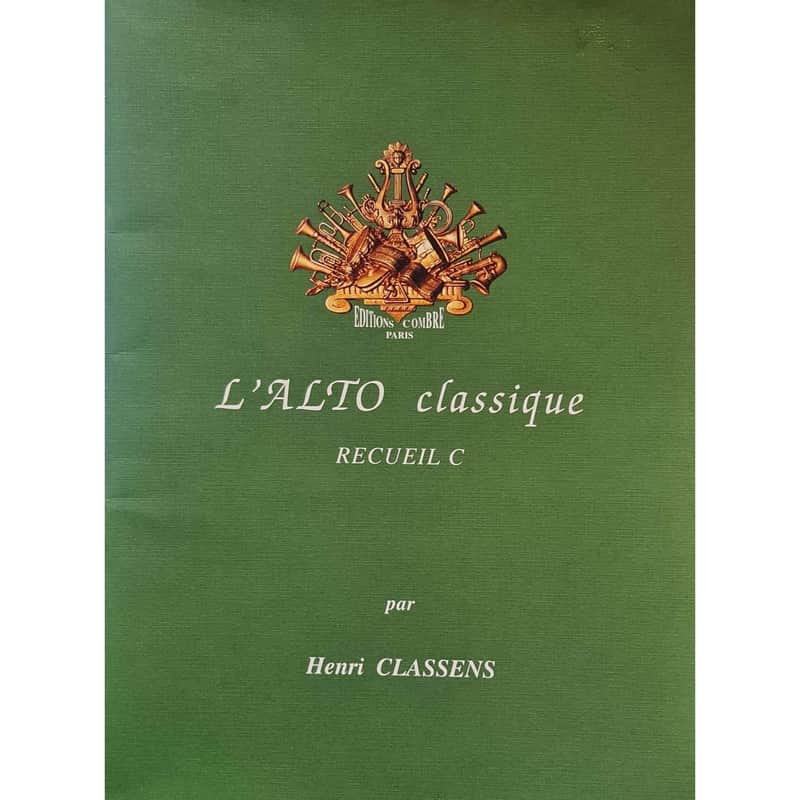 Hal Leonard L'Alto Classique - (for and Piano) - C Viola