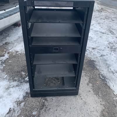 Middle Atlantic 21U professional Rack with Drawer and Lock  model ERK-2125LRD 2010s Black image 1
