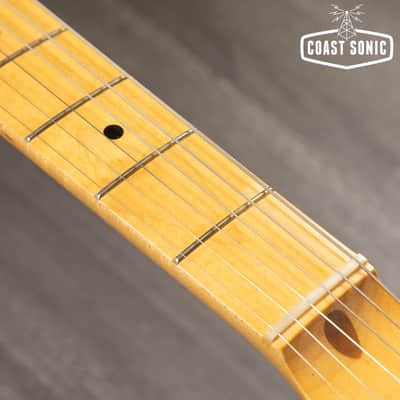 2019 Fender Traditional '58 Stratocaster Made in Japan - Transparent Blue image 12