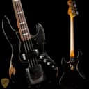 Fender Custom Shop Limited Edition Custom Jazz Bass Heavy Relic - Aged Black