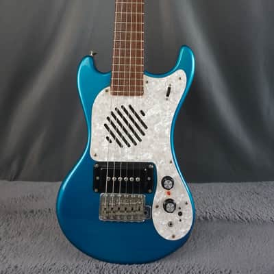 MarineRider Mosrite Ventures Model w/ Built In Amp - Blue Bild 2