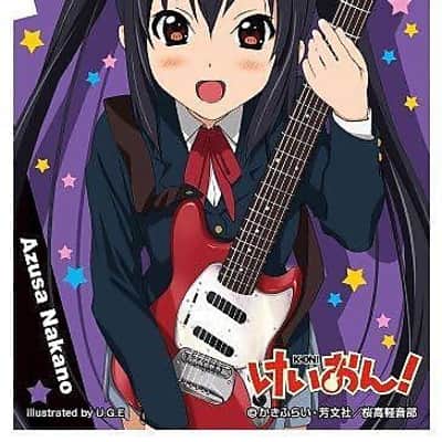 🎻K-on! guitar 🎻 中野梓 輕音少女 NAKANO AZUSA K on けいおん 結他Official Jazz master Cobain Anime guitar。Cosplay Houkago Tea Time HTT ‘69 Reissue Mustang in Candy Apple Red Fender Japan 秋山澪。🪴🌸👱🏻♀️🌟 image 12