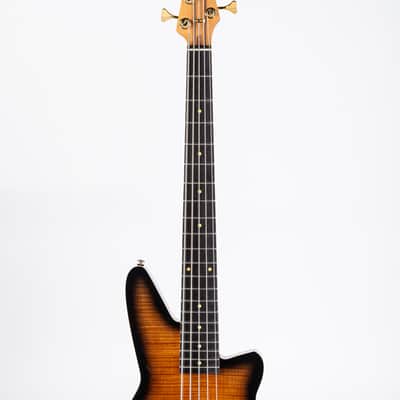 Reverend Mercalli 5 FM - Coffee Burst Flame Maple image 6
