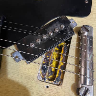 1956 Gibson Les Paul Jr TV Yellow Electric Guitar (Refinished) (VIDEO! Fresh Work, Ready) image 23