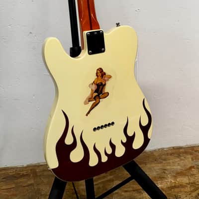 ‘03 Fender Classic Series Flame '69 Telecaster® Thinline 1/100 w/HSC image 11