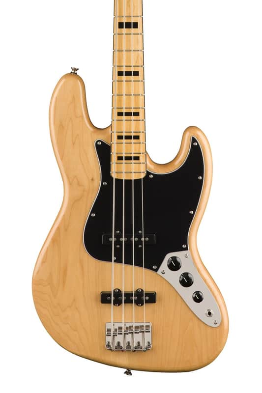 Squier Classic Vibe 70s Jazz Electric Bass - Natural image 1