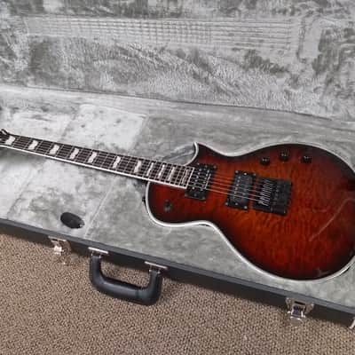 ESP LTD EC-1000 Evertune Dark Brown Sunburst image 12