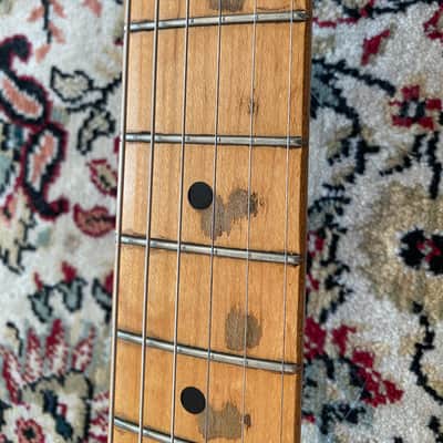 Fender Stratocaster 1987-1988 - Black, MIJ, ST-357, natural relic, many upgrades image 9