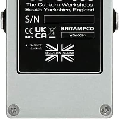 WEM Copicat Guitar Preamp+Boost pedal Original 60s Copicat Preamp Pedalboard Formfactor image 2