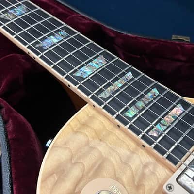 Gibson Les Paul Elegant 2003 Natural Quilt Top VG+ OHSC image 6
