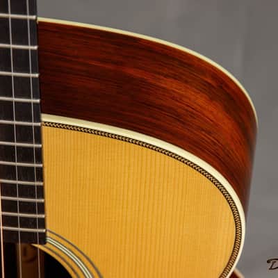 2008 Borges OM-28, Brazilian Rosewood/Adirondack Spruce image 7