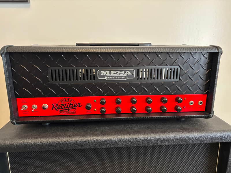 Mesa Boogie 90’s Dual Rectifier Limited Edition - Black and Red Bild 1