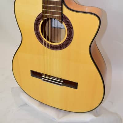Cordoba GK Studio Nylon String Acoustic Electric Guitar, Natural w/ Case image 4