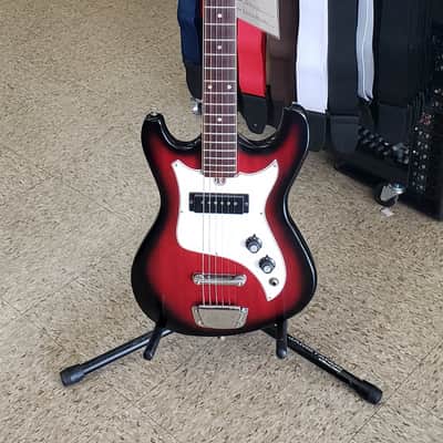Sears & Roebuck - Silverstone -Teisco 1406 1960s, 1970s  - Sunburst image 4