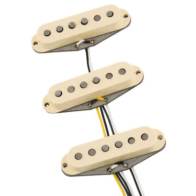 Fender Vintera '60s Vintage Stratocaster Pickup Set, Aged White, 0992209000 image 1
