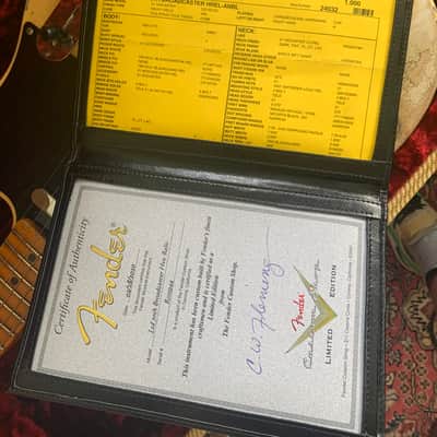 Fender 70th Anniversary Broadcaster Custom shop Heavy Relic image 10