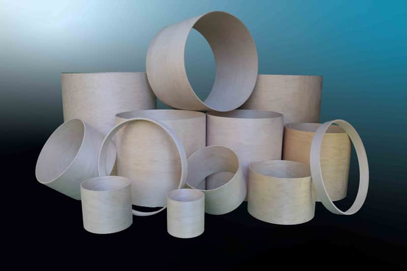 7" x 13" diameter Keller 8 ply STAIN GRADE maple shell. Baring edges available! image 1