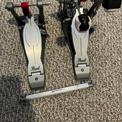 Pearl P1032/R Eliminator Solo Chain-Drive Double Bass Drum Pedal 2010s - Red / Chrome image 1
