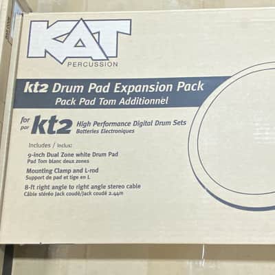 KAT Percussion KT2 5-Piece Advanced Electronic Drum Set with KT2KP3 Expansion Pack image 9