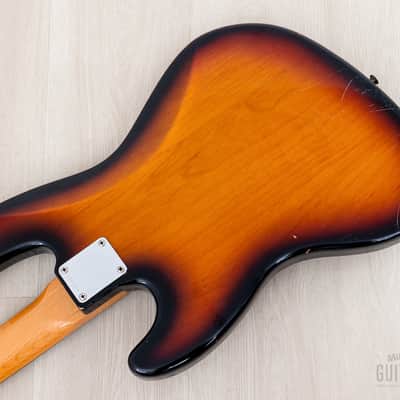 1994 Fender American Vintage ‘62 Jazz Bass Stack Knob Sunburst, 100% Original w/ Tweed Case image 15