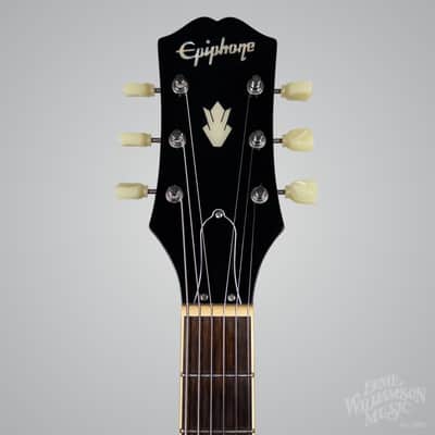 Immagine Epiphone ES-335 Semi-hollowbody Electric Guitar - Cherry.USED - 7