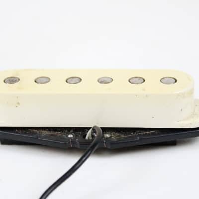 1980s DiMarzio for Fender Stratocaster Single-Coil White/Cream Pickup USA image 4