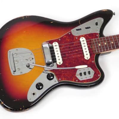1962 Fender Jaguar - Sunburst - Rare Factory BUBINGA Fingerboard - First Year - Original Case, Strap & Bridge Cover image 19