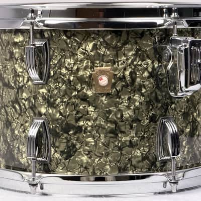 Ludwig 18/12/14" Classic Maple Jazzette Outfit - Moss Green Pearl image 9