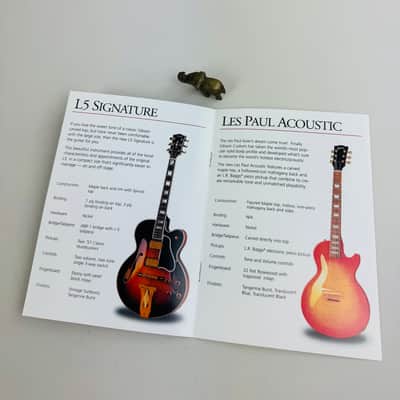 Immagine Gibson Custom Shop University Mini Brochure 2001 - 4