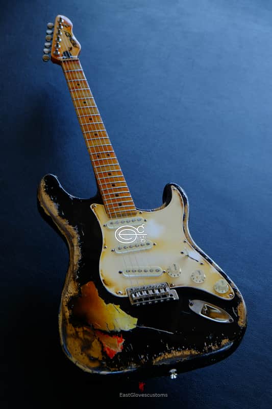 Peavey Predator Black Made in USA Aged Heavy Relic image 1