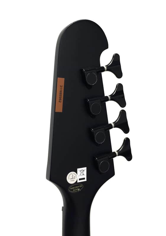 Epiphone Nikki Sixx Blackbird Electric Bass Guitar - Pitch Black