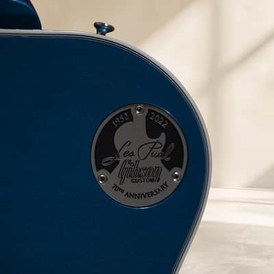 2022 Gibson Custom Shop Les Paul Custom - Pelham Blue Gloss - 70th Anniversary - Special Order Batch (5 Units) image 7