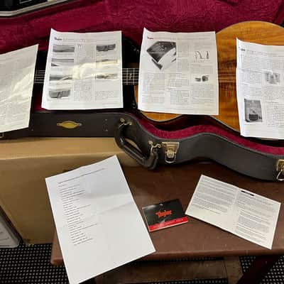 Taylor Spring Limited Edition Grand Concert Acoustic-Electric Guitar 2010 - Natural image 22