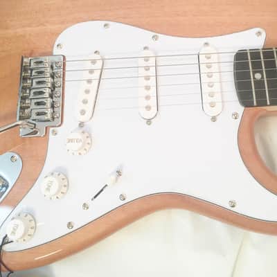 Stadium Strat Style Electric Guitar NY9303 NEW Natural-Quality Hardware-w/Shop Setup image 7