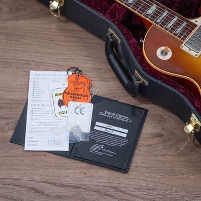 2008 Gibson Custom Shop 1958 Reissue Les Paul Standard - in Iced Tea image 9