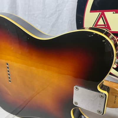 Fender Left-Handed LH lefty Telecaster Guitar - MIJ Made In Japan - Bound Sunburst image 21