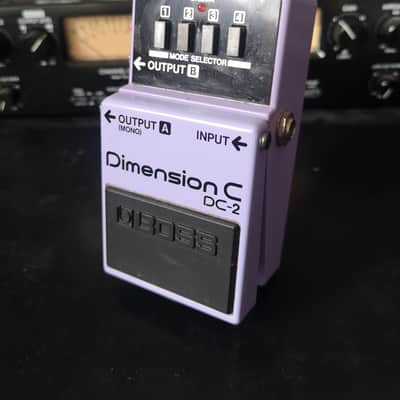 Original 1980s Boss Dimension C DC-2 Chorus Blue Label Excellent Condition image 2