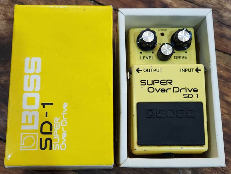 Boss SD-1 Super Overdrive 1981 - 1988 Made In Japan | Reverb Canada