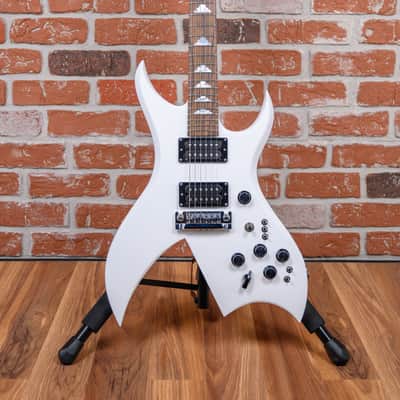B.C. Rich USA Rich Bich Standard Glitter Rock White Built by Neal Moser in 2023 w/OHSC image 4