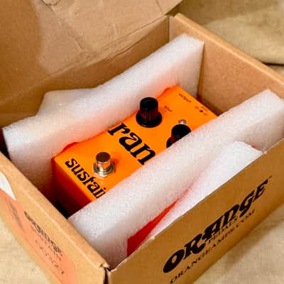 Orange Sustain Guitar Effect Pedal ~2022 - Orange image 8