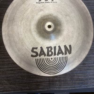 Sabian 14" AA Regular Hi-Hat Cymbals (Used) image 1