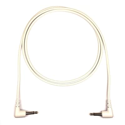 Tendrils Cables Right Angled Eurorack Patch Cable (90cm - White) 6 Pack image 1