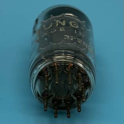 1960s Tung Sol 12AU7A ECC82 Vintage Long Plate Halo Getter Preamp Tube! T339 image 5