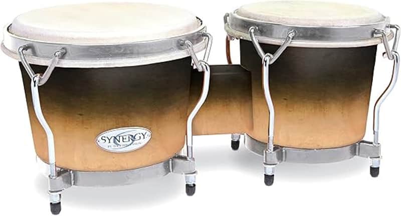Toca Synergy Deluxe Bongos - Coffee Fad image 1