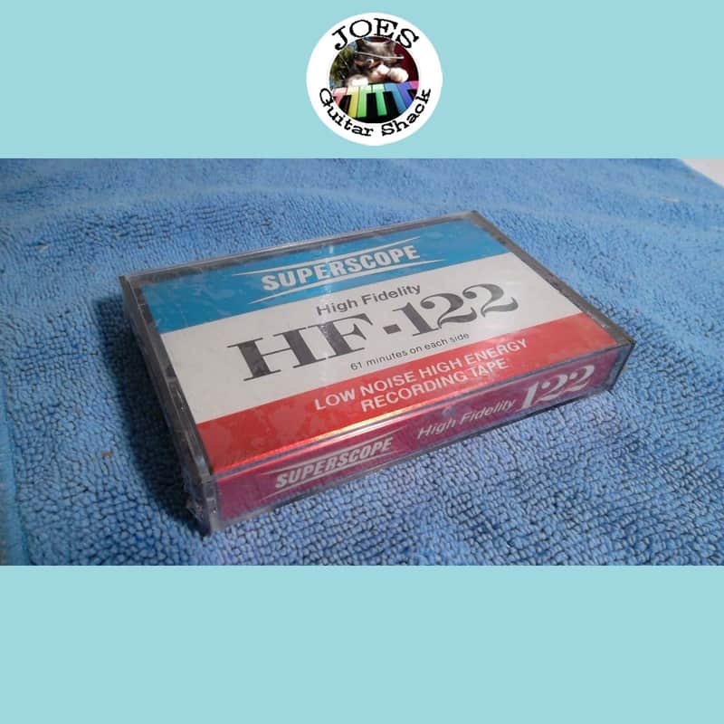1-1980 Superscope HF-122 Ferric Cassette Tapes 122 Mins Sealed Will Combine Shipping Super Rare! image 1