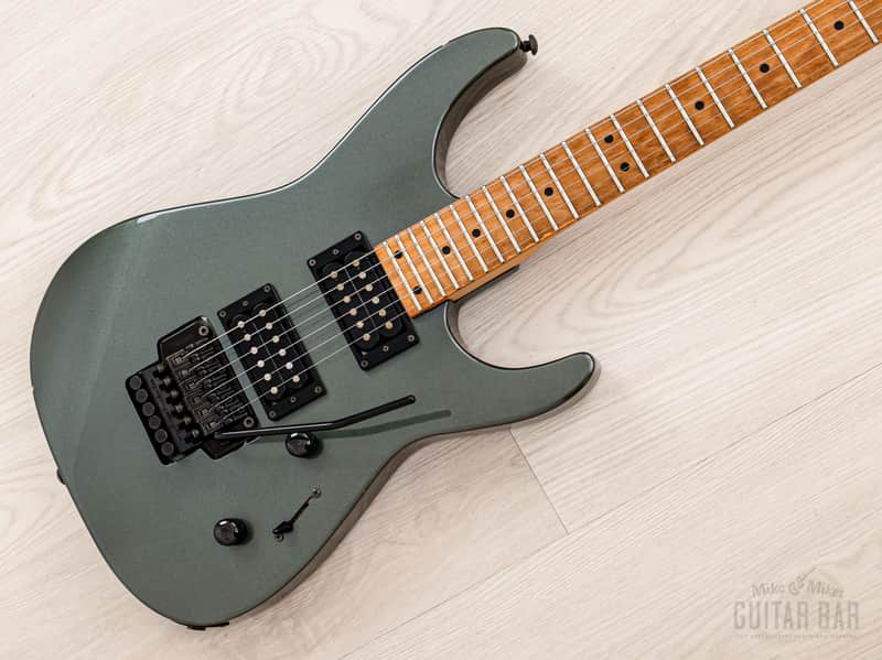 1997 Charvel Dinky HH DK24 Ikebe Limited Edition Gunmetal Gray w/ Floyd Rose, Japan image 1