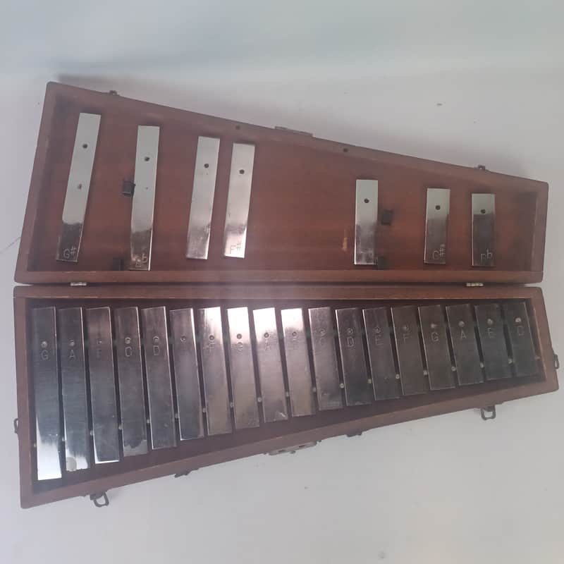 Leedy 2.5-Octave Orchestra Bells Glockenspiel Steel Xylophone Indianapolis +Case